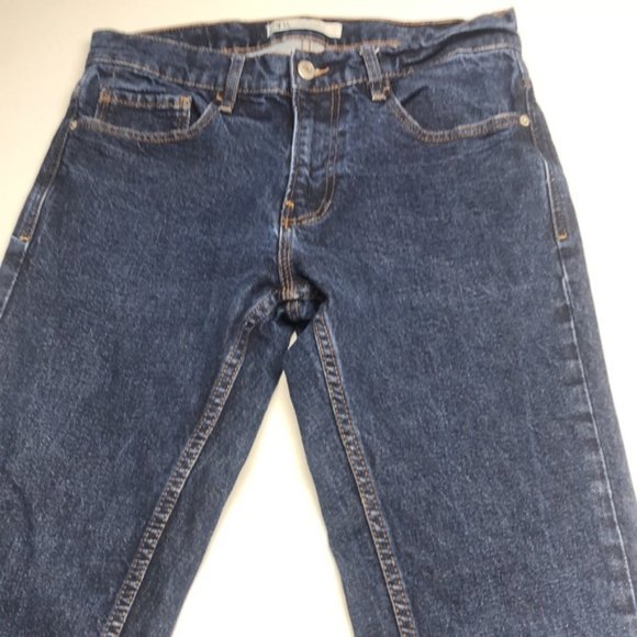LIKE NEW MENS ZARA DENIMWEAR SLIM STRAIGHT JEANS 31x30 ⭐️ - Picture 3 of 11